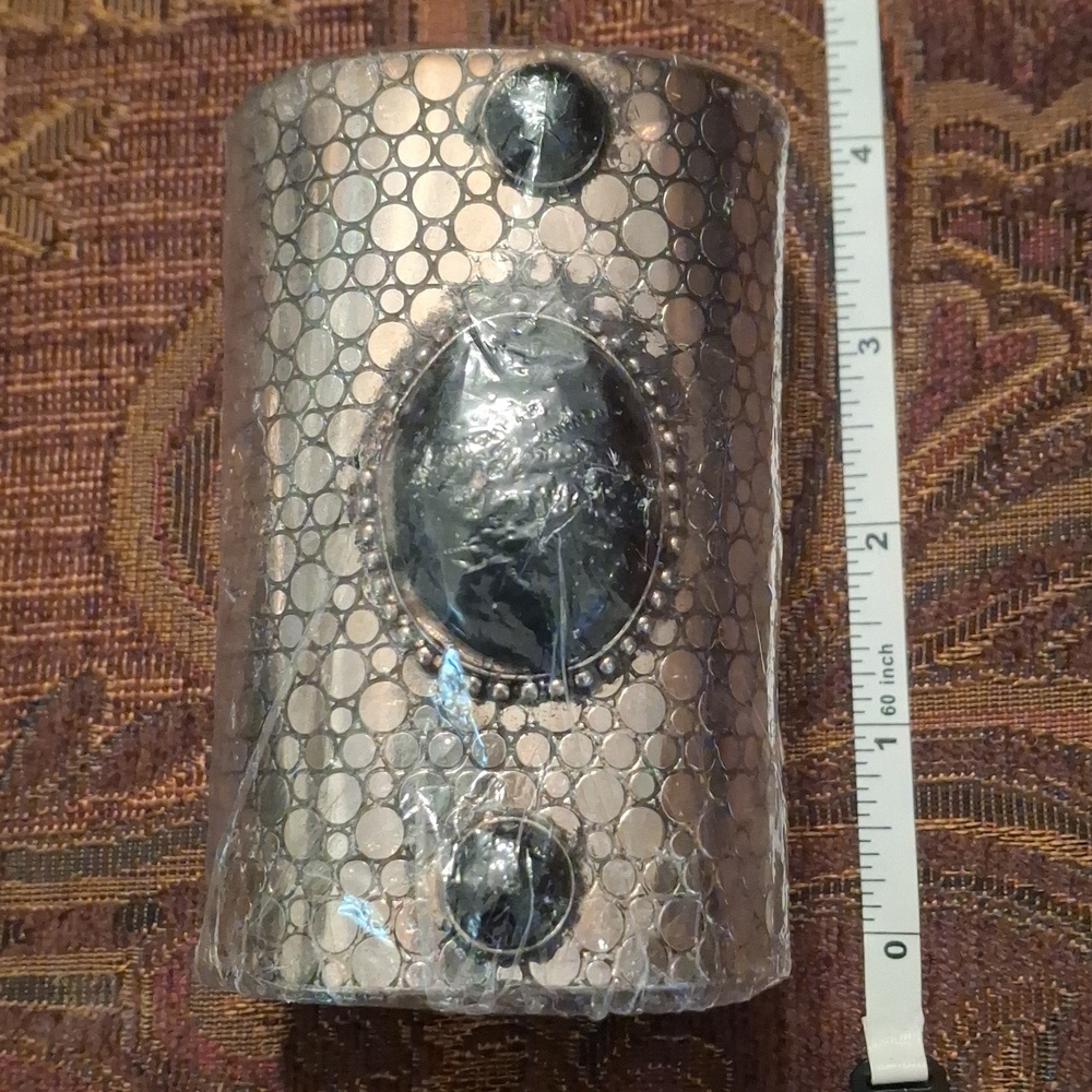 Silver Empress Cuff Bracelet